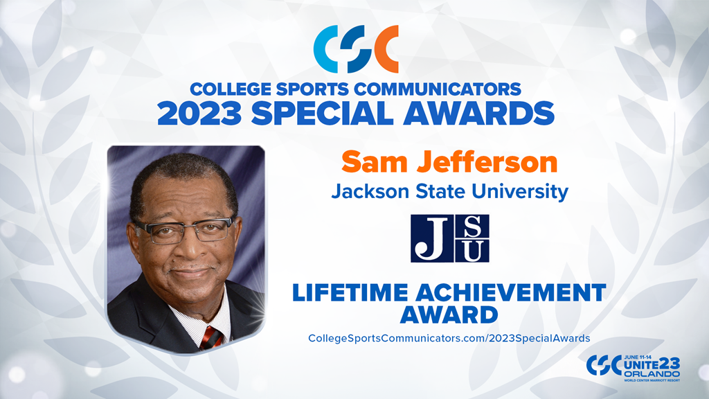 2023 Special Awards Salute: Sam Jefferson (Jackson State), Lifetime Achievement Award